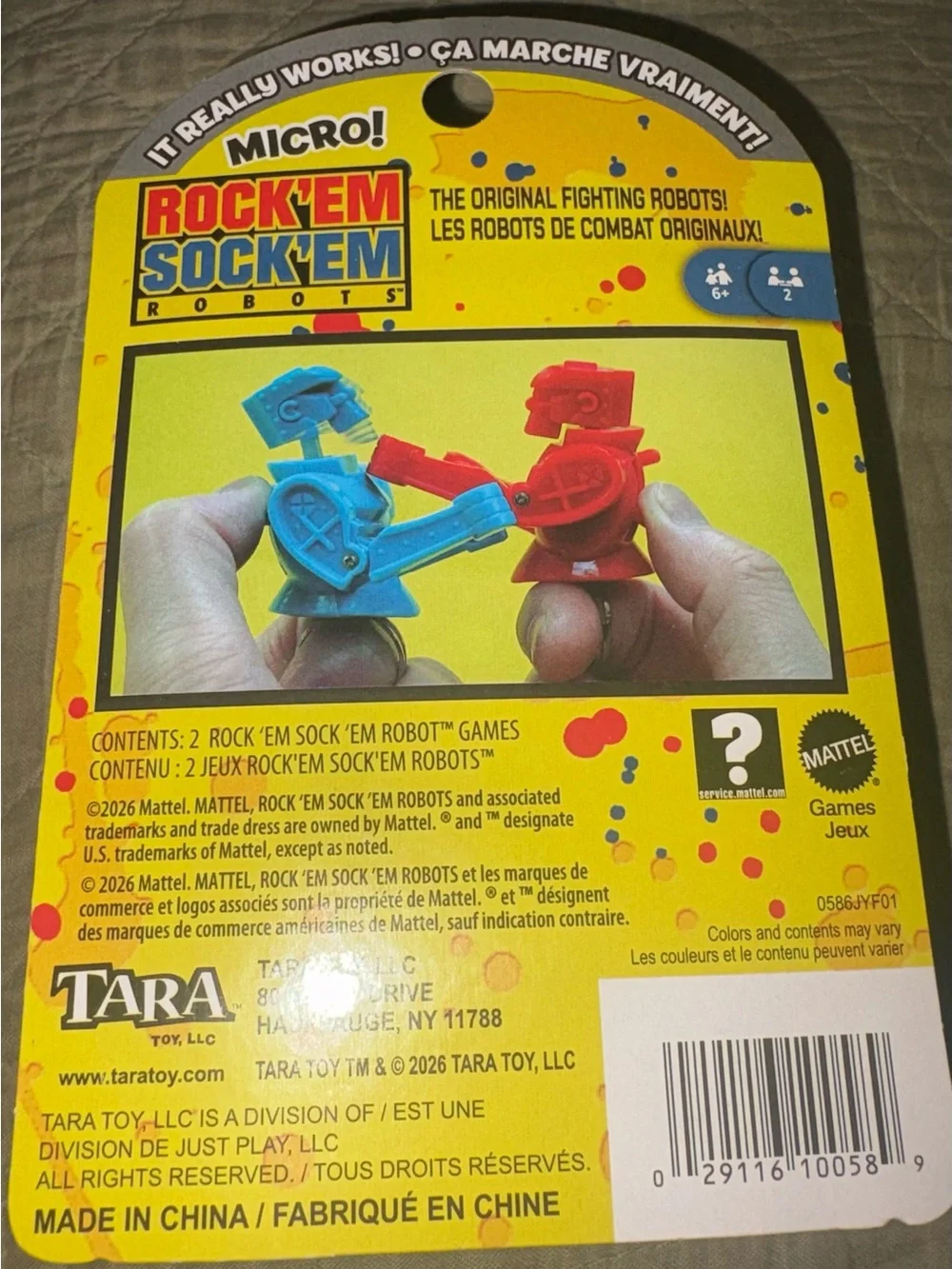 Mattel micro rock